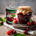 نمونه کار طراحی لیبل کمپوت برند شادگستر توسط آژانس تبلیغاتی آویژه